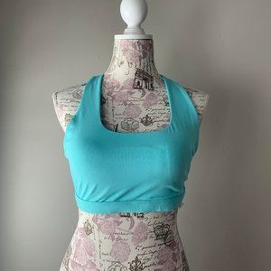 Fabletics Robbin Egg Blue Sports Bra Size Large